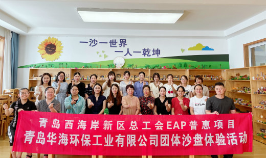青岛华海环保工业有限公司工会联合区总工会开展EAP惠普项目团体沙盘体验活动