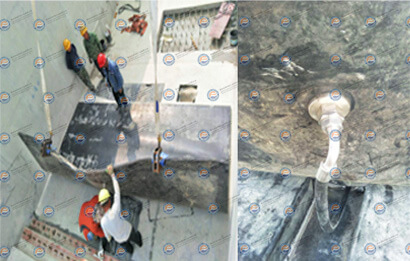 气囊充排气软管安装