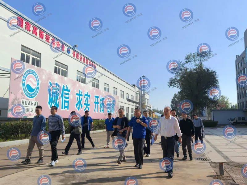 Maritime leaders visit Huahai Environmental Protection to jointly boost the new development of marine environmental protection equipment